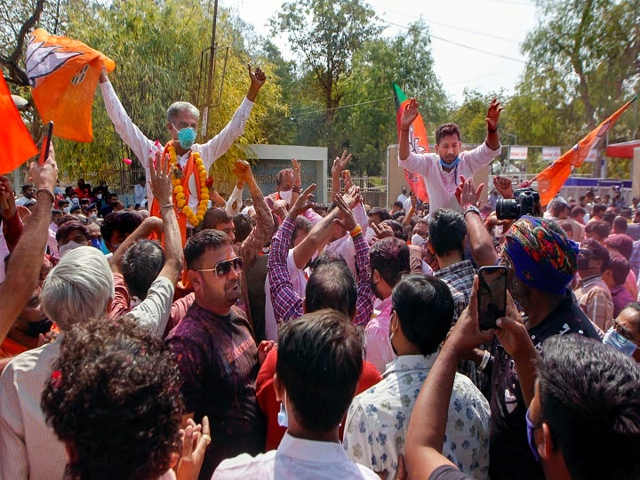 Gujarat Civic Poll Results: BJP Wins Big In Vadodara, Jamnagar, Rajkot; AAP Makes Inroads, Congress Routed Gujarat Civic Poll Results: BJP Wins Big In Vadodara, Jamnagar, Rajkot; AAP Makes Inroads, Congress Routed
