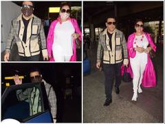 ਏਅਰ ਪੋਰਟ ਤੇ ਪਤਨੀ ਨਾਲ ਨਜ਼ਰ ਆਏ ਗੋਵਿੰਦਾ, ਵੇਖੋ ਤਸਵੀਰਾਂ