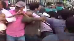 Para Teacher Agitation: মেধাতালিকায় নাম থাকলেও হয়নি নিয়োগ, শিক্ষামন্ত্রীর বাড়িতে সামনে বিক্ষোভে পার্শ্বশিক্ষকরা