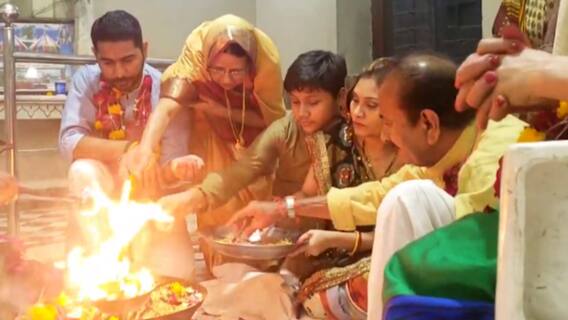 Pakistan: Former cricketer Danish Kaneria offers prayers at Swaminarayan temple