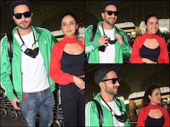PICS | Lovebirds Aly Goni & Jasmin Bhasin Spotted At The Airport Post 'Bigg Boss 14' Grand Finale