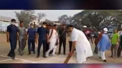 West Benga Assembly Election 2021: এবার ব্যাট হাতে মাঠে খেলতে নামলেন Anubrata Mandal