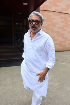 IN PICS | Sanjay Leela Bhansali's Birthday: ‘Gangubai Kathiawadi’ Director Clicked At Recording Studio In Mumbai