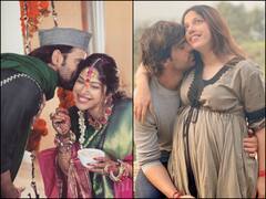 PICS: 'Kulfi Kumar Bajewala' Actor Mohit Malik's Wife Addite Enjoys Fun-Filled Baby Shower