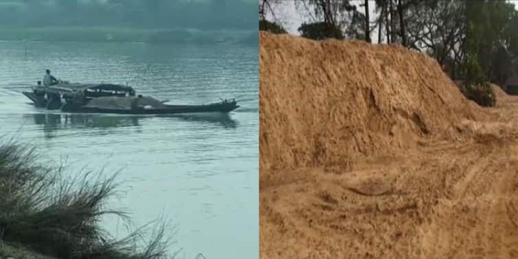 West Bengal Election 2021: Sand Smuggling Scandel in Purba Bardhaman creates political clash ahead of elections WB Election 2021 News: মাছ ধরার নৌকায় বালি পাচার পূর্ব বর্ধমানে