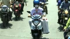 West Bengal CM Mamata Banerjee rides electric scooter to oppose surge in Petrol prices | Ground Report from Kolkata