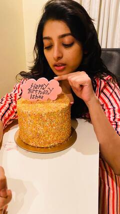 Ishaa Saha Pics: শ্যুটিংয়ে ব্যস্ত? সেটেই ইশার জন্য হাজির জন্মদিনের কেক