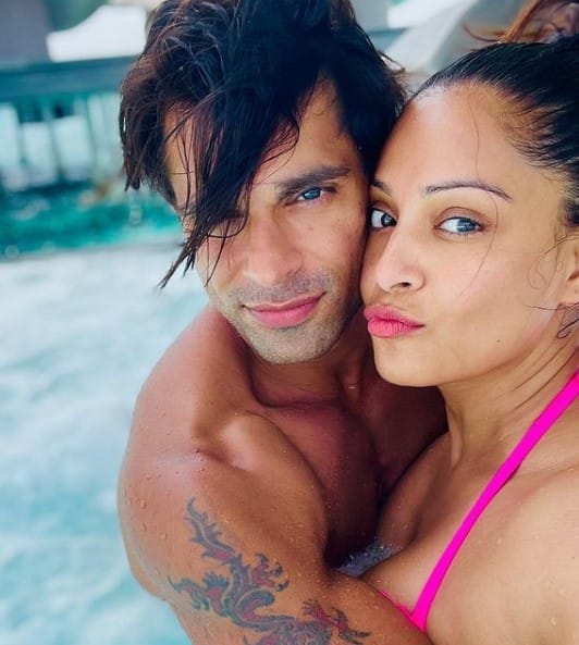 Bong beauty Bipasha Basu is having the time of her life with hubby Karan Singh Grover in the beach islands of Maldives.