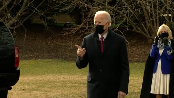 US President Joe Biden's First Military action