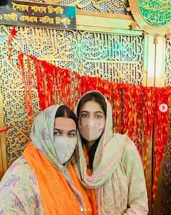 Sara Ali Khan: মায়ের সঙ্গে আজমেঢ় শরিফে সারা