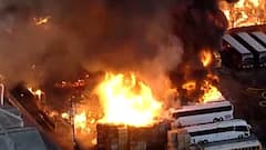 Pratap Nagar Fire mishap: 1 trapped inside, cylinder blast likely the reason, say Sources