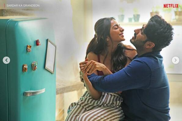 ਬਾਲੀਵੁੱਡ ਅਭਿਨੇਤਾ ਅਰਜੁਨ ਕਪੂਰ ਦੀ ਆਉਣ ਵਾਲੀ ਫਿਲਮ 'ਸਰਦਾਰ ਕਾ ਗ੍ਰੈਂਡ ਸਨ' ਹੈ।ਇਸ ਫਿਲਮ 'ਚ ਅਰਜੁਨ ਬਾਲੀਵੁੱਡ ਅਭਿਨੇਤਰੀ ਰਕੁਲ ਪ੍ਰੀਤ ਸਿੰਘ ਦੇ ਨਾਲ ਨਜ਼ਰ ਆਉਣ ਵਾਲੇ ਹਨ।