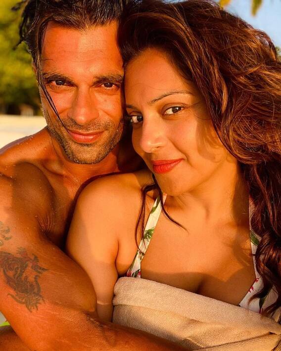 The couple, who tied the knot on April 30, 2016, is having a blast in Maldives. Bipasha and Karan jetted off to Maldives to celebrate the 'Kasautii Zindagii Kay 2' actor's birthday.