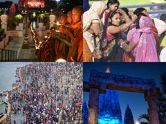 IN PICS | Stunning Visuals Of Magh Purnima Celebrations From Bodh Gaya, Varanasi And Patna