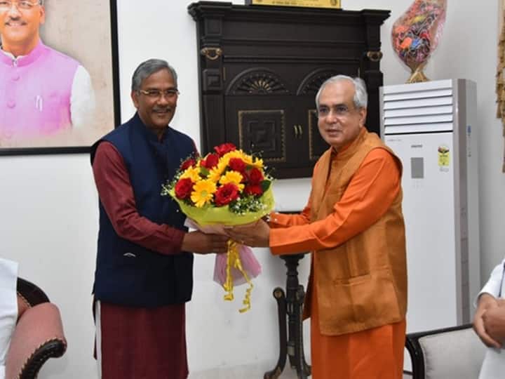 CM Trivendra Rawat Meets NITI Aayog Vice-Chairman To Discuss Several Issues Concerning Uttarakhand CM Trivendra Rawat Meets NITI Aayog Vice-Chairman To Discuss Issues Concerning Uttarakhand