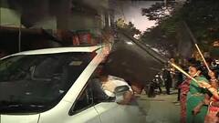 West Bengal Elections 2021: পর্ণশ্রীতে শোভন-বৈশাখীর গাড়ি আটকে কালো পতাকা, ‘গো ব্যাক’ স্লোগান