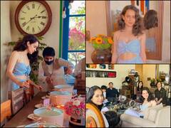 PICS: Kangana Ranaut Shares Glimpse Of Her Plush Mumbai House As She Welcomes 'Tejas' Team For Sunday Lunch