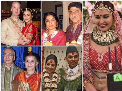 ਬਾਲੀਵੁੱਡ ਸੈਲੇਬਸ ਅਕਸਰ ਆਪਣੇ ਕਰੀਅਰ 'ਤੇ ਫੋਕਸ ਕਰਦਿਆਂ ਕਦੇ-ਕਦੇ ਨਿੱਜੀ ਜ਼ਿੰਦਗੀ ਭੁੱਲ ਜਾਂਦੇ ਹਨ। ਅਕਸਰ ਦੇਖਣ ਨੂੰ ਮਿਲਦਾ ਹੈ ਕਿ ਸੈਲੇਬਸ ਸਮਾਜ ਵੱਲੋਂ ਬਣਾਏ ਵਿਆਹ ਦੀ ਸਹੀ ਉਮਰ ਤੋਂ ਥੋੜੀ ਜ਼ਿਆਦਾ ਉਮਰ 'ਚ ਵਿਆਹ ਕਰਨਾ ਪਸੰਦ ਮਿਲਦੇ ਹਨ। ਤਹਾਨੂੰ ਮਿਲਵਾਉਂਦੇ ਹਾਂ ਉਨ੍ਹਾਂ ਕਪਲਸ ਨਾਲ ਜਿੰਨ੍ਹਾਂ ਨੇ 40 ਸਾਲ ਤੋਂ ਪਾਰ ਵਿਆਹ ਰਚਾਇਆ।