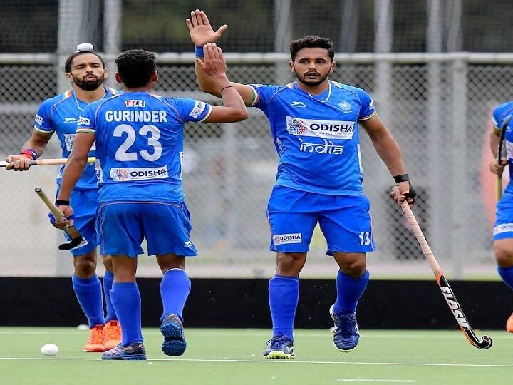 Hockey: Indian Men Hockey team roaring win against Germany, returns to International Competition Indian Hockey:এক বছর পর প্রত্যাবর্তনেই জার্মানিকে বিধ্বস্ত করে জয় ভারতের হকি দলের