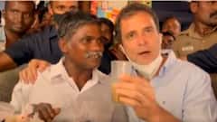 Tamilnadu: Rahul Gandhi connects with people over 'Chai Ki Chuski'