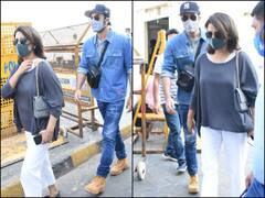 IN PICS | 'Animal' Actor Ranbir Kapoor Clicked Spending Time With Mom Neetu Kapoor At Gateway Of India