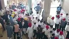 Akali Dal creates ruckus in Punjab Assembly