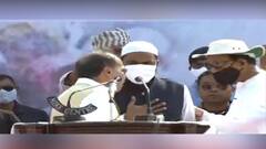 West Bengal Election 2021: আব্বাস মঞ্চে উঠতেই বক্তৃতা থামালেন অধীর..তারপর?