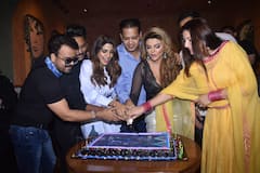 Inside PICS From ‘Bigg Boss 14’ Contestant Rakhi Sawant’s Media Meet; Nikki And Jaan Pose Together For Paparazzi