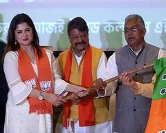 Srabanti joining BJP pics: মুখ্যমন্ত্রীকে সম্মান করি, কিন্তু রাজ্যের পরিবর্তন দরকার: শ্রাবন্তী
