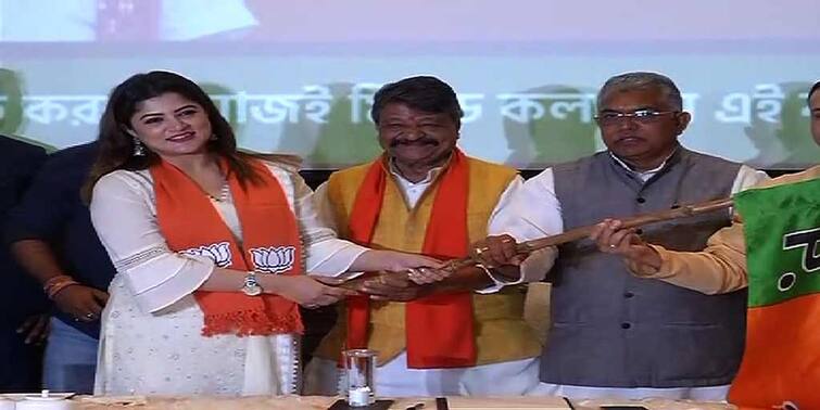 West Bengal Election 2021: Actress Srabanti Chatterjee joins BJP today WB Election 2021: বিজেপিতে যোগ দিলেন অভিনেত্রী শ্রাবন্তী