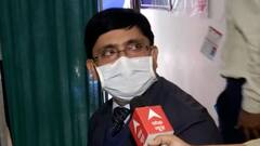 Coronavirus:  People arrive at Tirath Ram Hospital for Covid vaccination | Ground Report