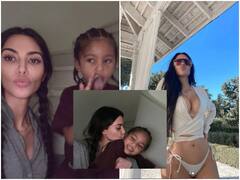 After Raising Temperatures With Her Bikini CLICKS Kim Kardashian Shares Adorable PICS With Son Saint Amid Divorce With Kanye West!
