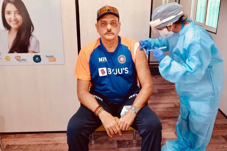 Ravi Shastri Takes First Dose Of Covid-19 Vaccine; Twitteratis Come Up With Hilarious Memes Ravi Shastri Takes First Dose Of Covid-19 Vaccine; Twitteratis Come Up With Hilarious Memes