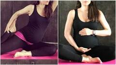 Yoga in Pregnancy Pics: হবু মা, গর্ভের সন্তানের সুস্থ থাকার চাবিকাঠি যোগব্যায়াম