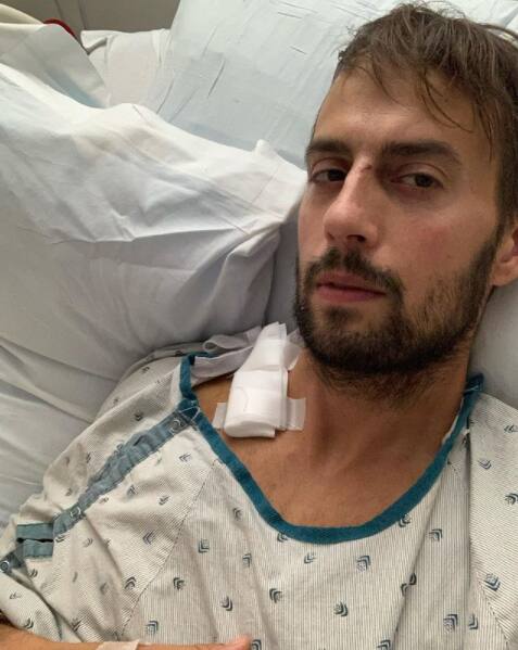 In an Instagram post Monday, Lady Gaga's dog walker Ryan Fischer opened up about being shot during violent kidnapping of the singer-actress's two dogs last week.[pic credit: Instagram]
