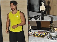 IN PICS | Tiger Shroff Celebrates His Birthday With Media; Here’s A look At The Customised Cake