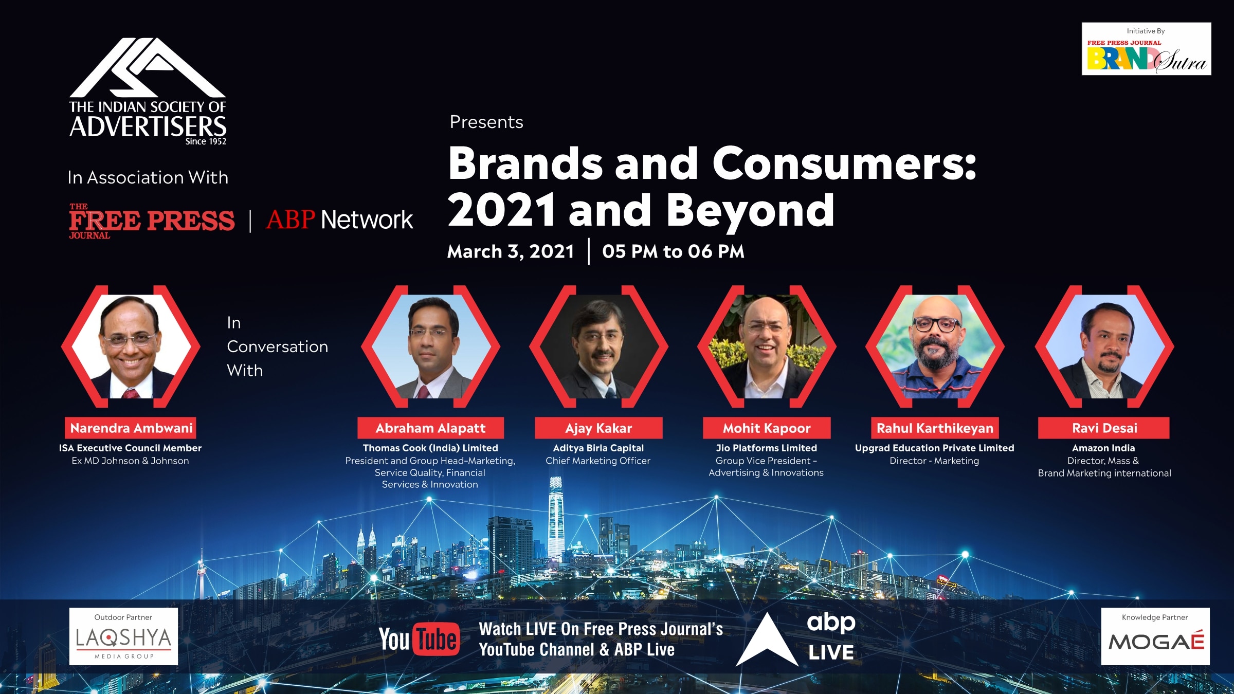 Brands and Consumers: 2021 And Beyond | ISA To Hold Webinar With ABP Network And FPJ