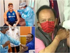 Corona Vaccine Pics:কেন্দ্রীয় স্বাস্থ্যমন্ত্রী হর্ষবর্ধন থেকে রবি শাস্ত্রী-মঙ্গলবার যে বিশিষ্টরা করোনার টিকা নিলেন