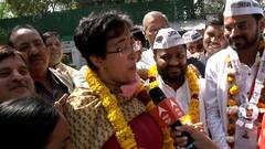 Aam Aadmi Party's Atishi wins MCD polls
