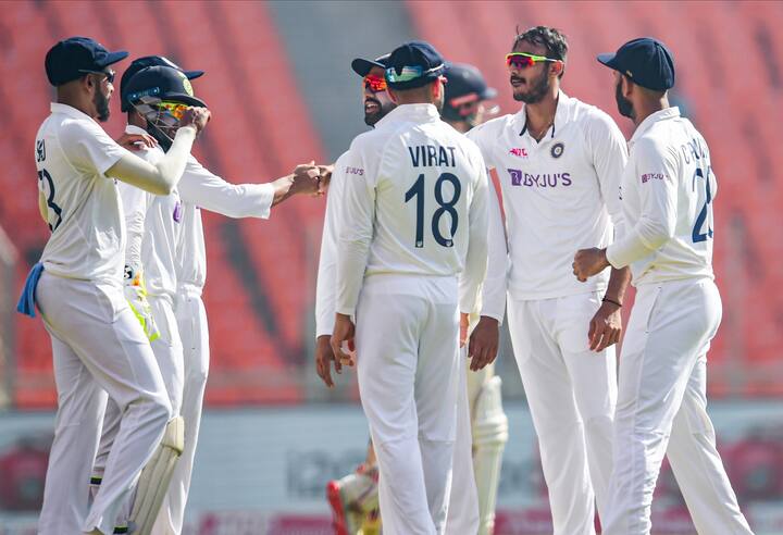 In Pics: Axar Patel Eyes 'Near Impossible Record' In India vs England 4th Test