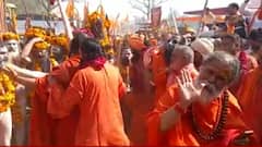 Haridwar: Juna Akhara & Agni Akhara's Peshwai today