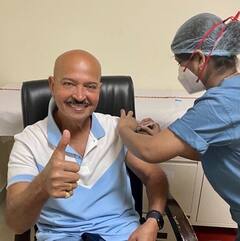 Hrithik Roshan's Parents Rakesh & Pinkie Receive Their First COVID-19 Vaccine; Couple Says 'It's Better To Shield Than Expose'