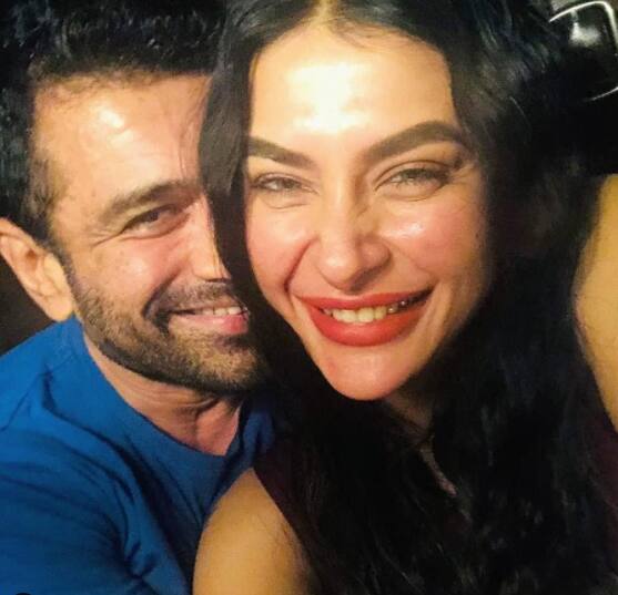 Bigg Boss 14 couple Eijaz Khan and Pavitra Punia who first met inside the BB house are now head-over-heels in love with each other. The duo never shies away from PDA and often shares lovey-dovey pics with each other