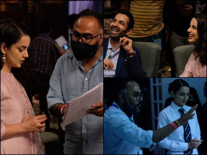 Kangana Ranaut Tejas BTS Photos Actress Heads To Delhi & Rajasthan For ...