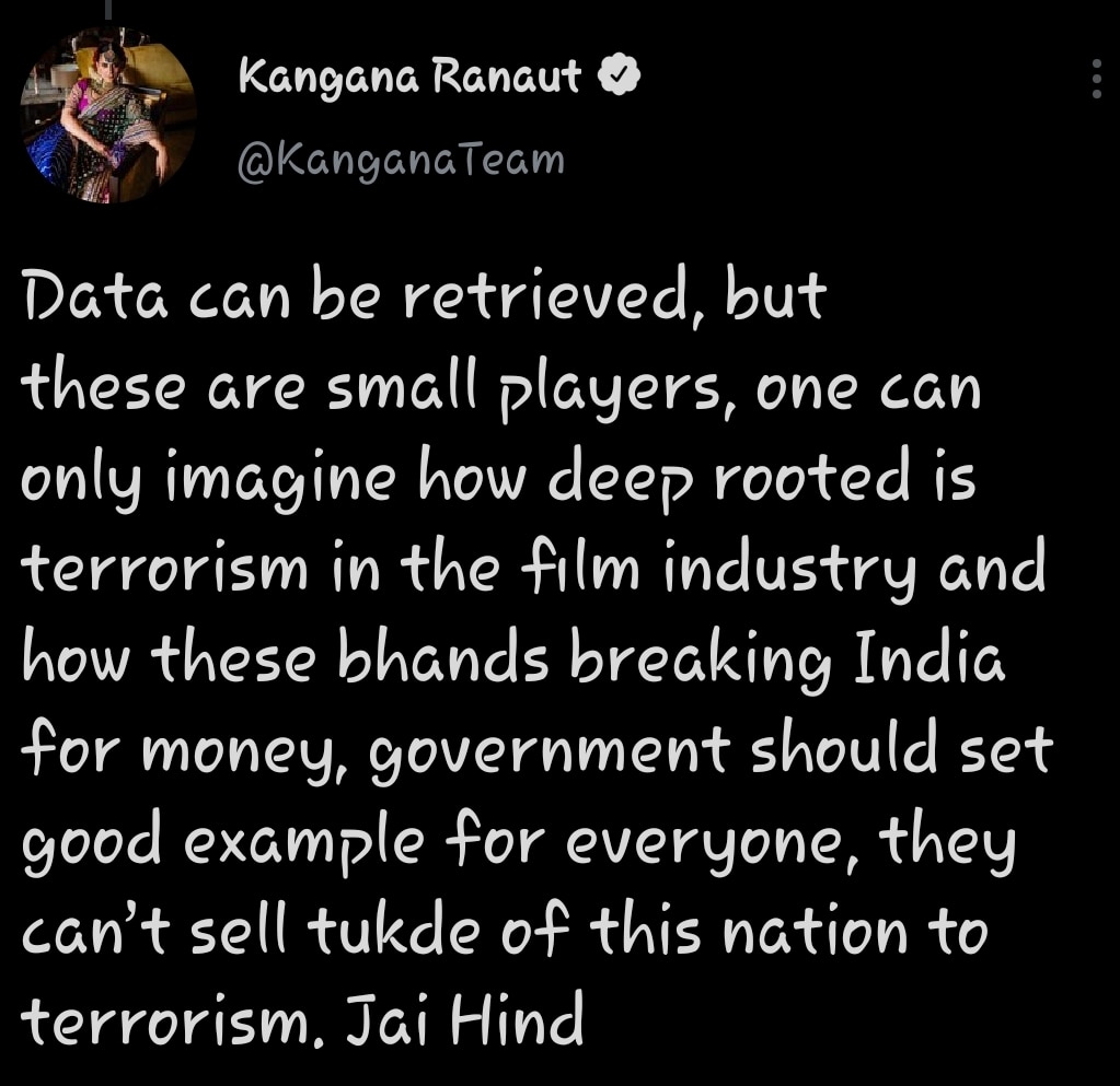 Data From Taapsee Pannu's And Anurag Kashyap's Phone Wiped Off' Claims Kangana Ranaut, Alleges Them For Provoking Migrant Labourers