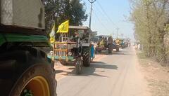 ਦਿੱਲੀ ਵੱਲ ਚਾਲੇ ਪਾਉਣ ਤੋਂ ਪਹਿਲਾਂ ਪਿੰਡਾਂ 'ਚ ਔਰਤਾਂ ਦਾ ਟਰੈਕਟਰ ਮਾਰਚ