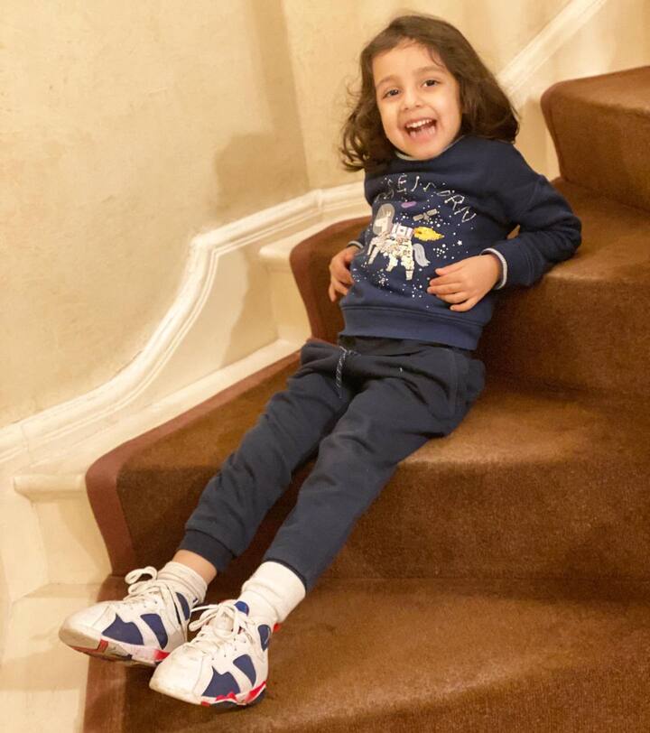 Singha made the announcement on his Instagram with an adorable family picture.(Image courtesy - @ singhakainaat/Instagram)