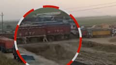 Chhapra: Clash erupts b/w Police & sand mafia; truck conductor dies in firing