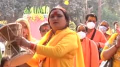 Kumbh 2021: Visuals of Juna Akhara's Peshwai
