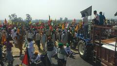 ਅੰਦੋਲਨ 'ਚ ਡਟੇ ਕਿਸਾਨਾਂ ਵੱਲੋਂ ਸਰਕਾਰ ਨੂੰ ਜਗਾਉਣ ਦੀ ਕੋਸ਼ਿਸ਼, ਰੋਡ ਜਾਮ ਕਰਕੇ ਪ੍ਰਦਰਸ਼ਨ ਜਾਰੀ